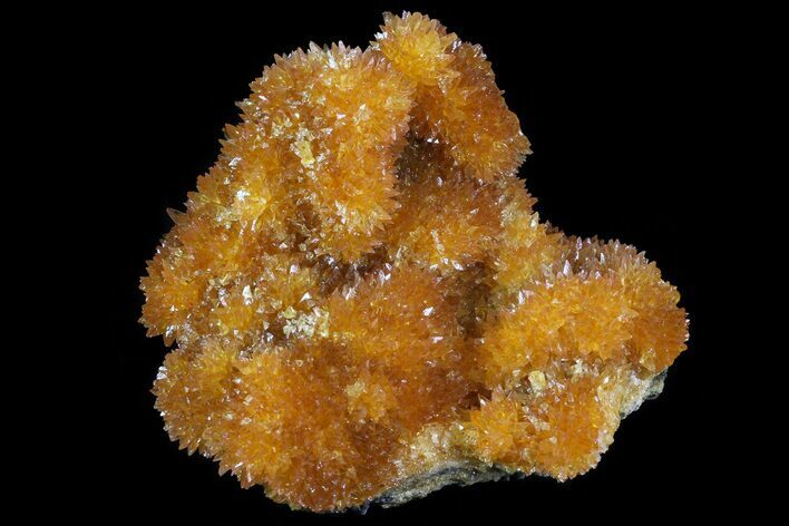 Intense Orange Calcite Crystals - Poland #80230